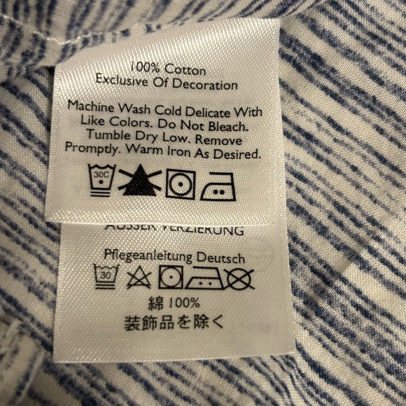 🌿 Eddie Bauer Lace-Front Slub Knit Top – Size XL - Picture 3 of 8